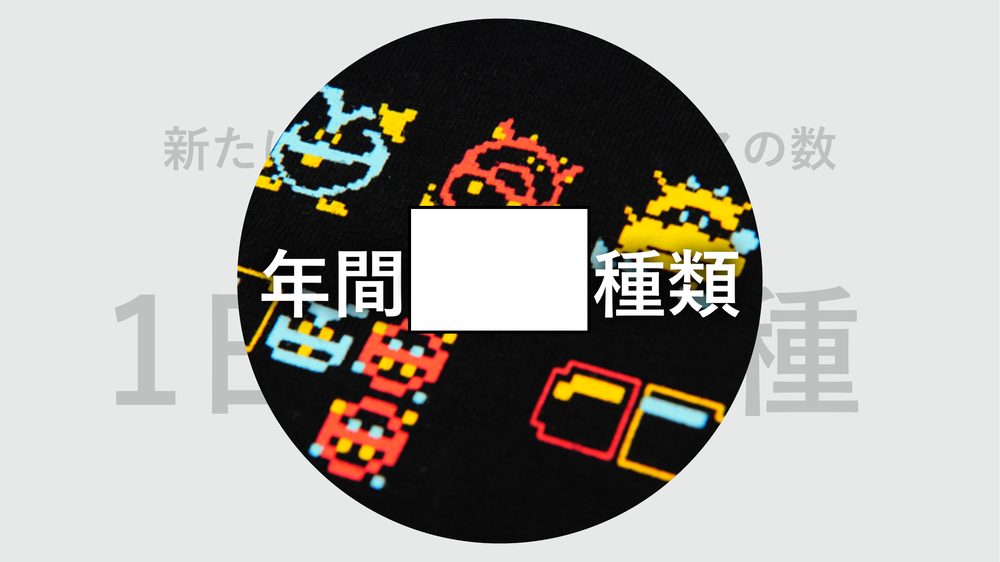 新たに発見されるウィルスの数 年間4億種類 1日100万種